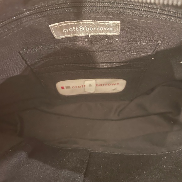 Brand New With Tags Croft and Barrow Gingham Cherry Bag - Picture 5 of 9